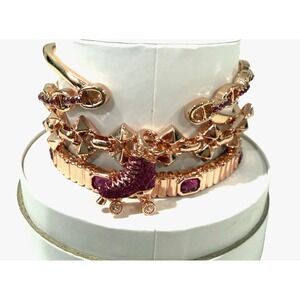 Bomb Party Glam On Wheels Spring Stack 2026 Rose Gold  Hot Pink Roller Skate